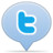 social balloon twitter Icon